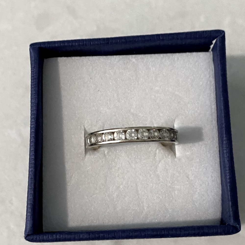 Diamonique 1.0 cttw Eternity Band